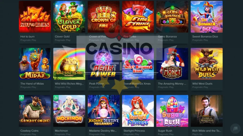 Duelbits casino slots