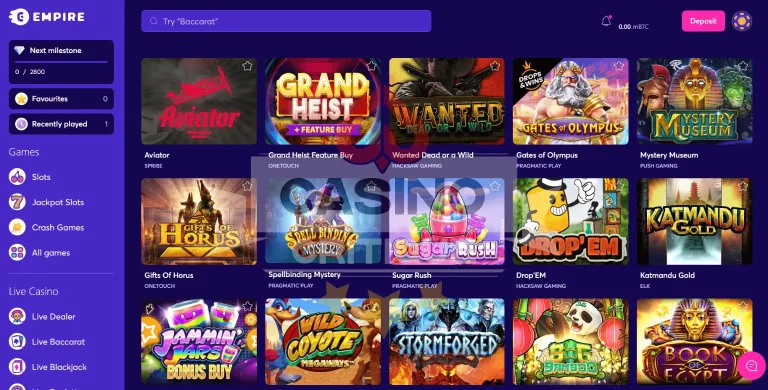 Empire.io Slot Games
