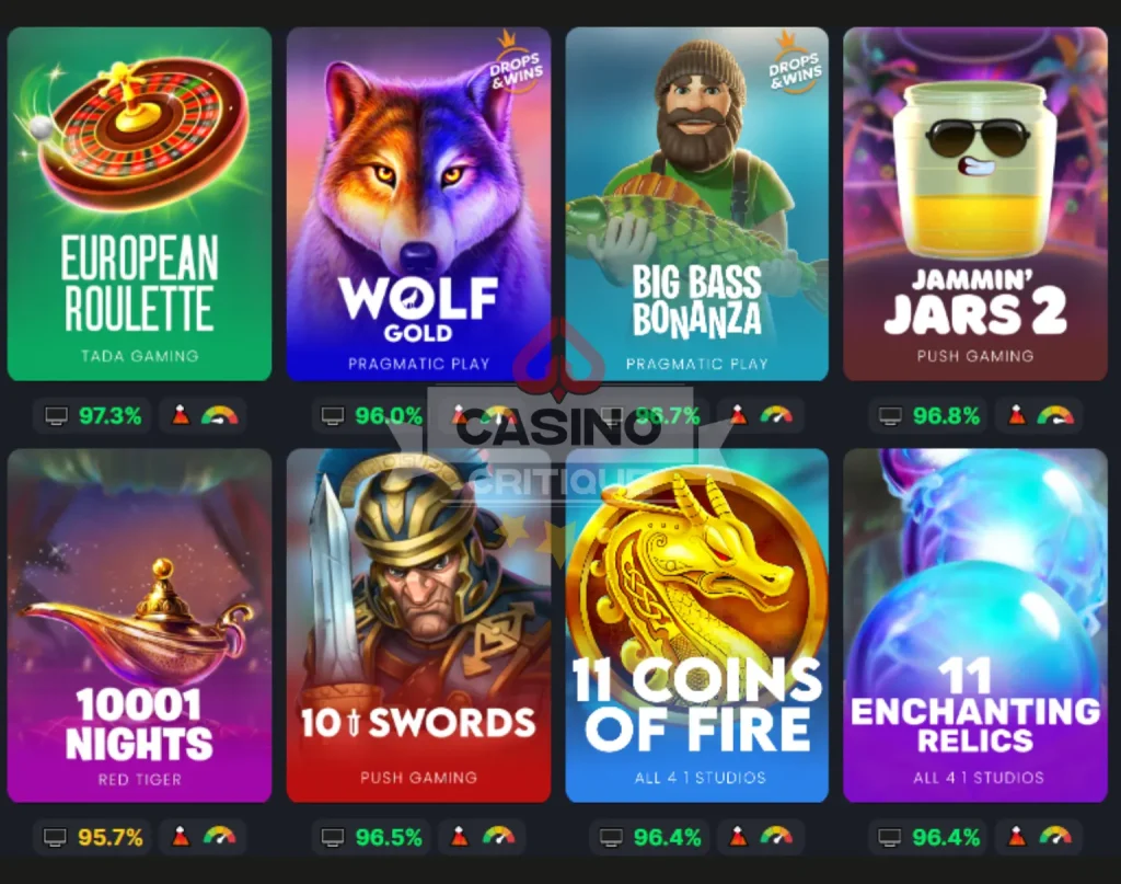 metawin casino games 01