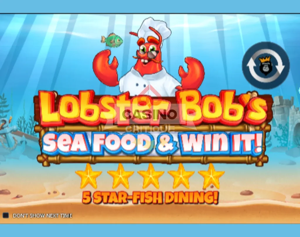 playgram.io lobster bobs casino game