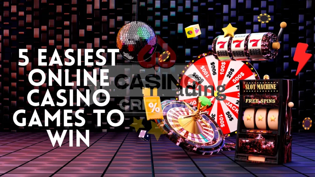 5 easiest online easino games to win