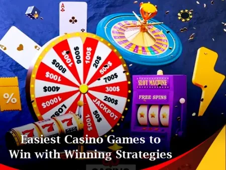 Easiest Casino Games to Win with Winning Strategies