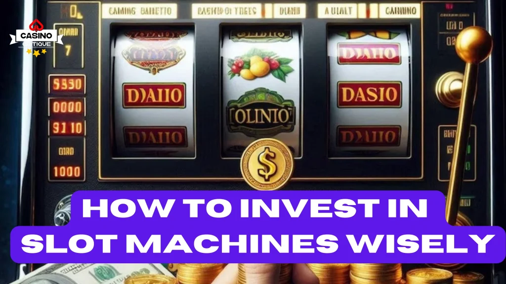 How to Invest in Slot Machines Wisely