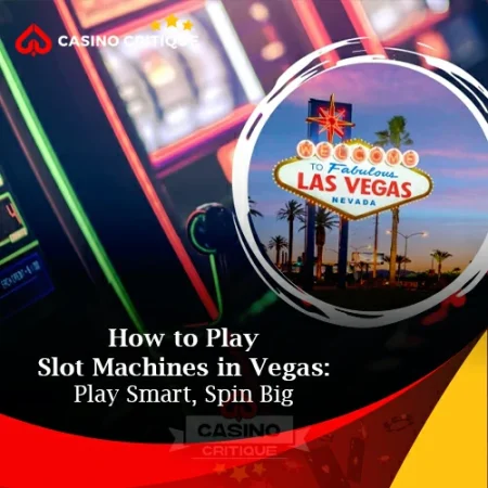 How to Play Slot Machines in Vegas: Play Smart, Spin Big