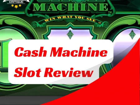 Cash Machine Slot Review: A Simple Yet Rewarding Experience