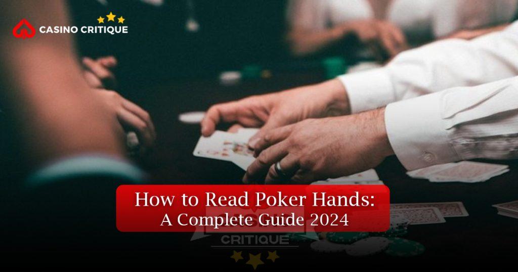 How to Read Poker Hands