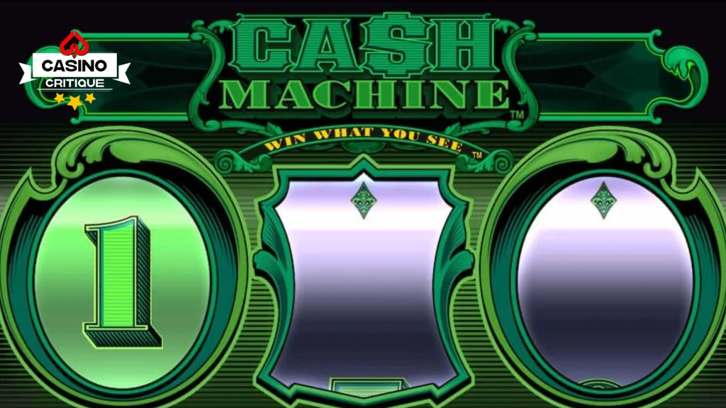 Cash Machine Slot