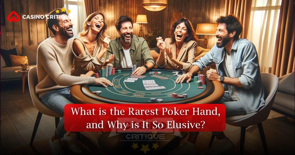 What is the Rarest Poker Hand IMG