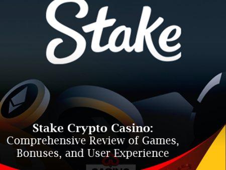 Stake Crypto Casino: Comprehensive Review of Games, Bonuses, and User Experience