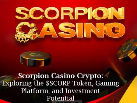 Scorpion Casino Crypto: Exploring the $SCORP Token, Gaming Platform, and Investment Potential